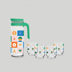 เซตของขวัญ เหยือกและแก้วน้ำ HAPPY FAMILY SET – OUTDOOR FUN